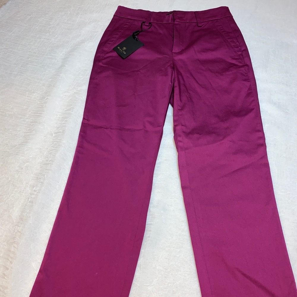 Massimo Dutti cotton trousers.